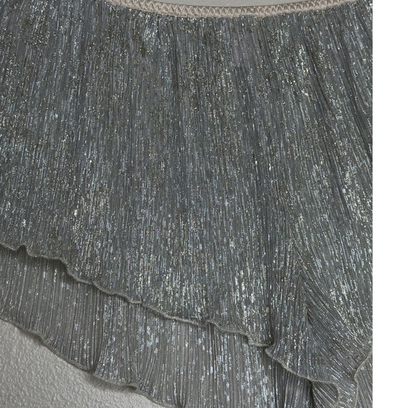 Victoria's Secret Gold Metallic Lounge Sleep Pajamas Shorts‎ Size XL Cute Chic - Picture 3 of 6